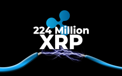 Ripple Wires 224 Million XRP After Locking 900 Million Back in Escrow